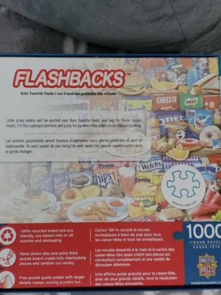 Kid’s Favorite Foods- ***SWAPPED*** - MasterPieces Inc. puzzle collectible [Barcode 705988721403] - Main Image 2