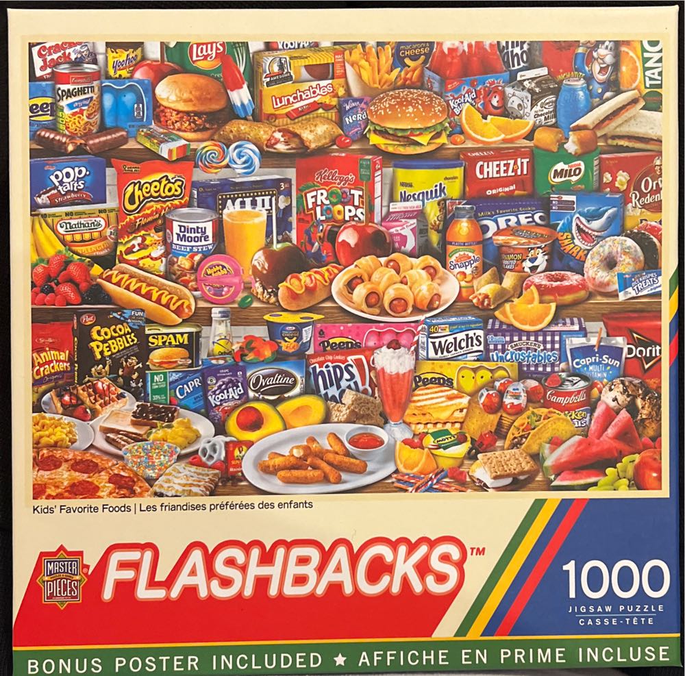 Kid’s Favorite Foods- ***SWAPPED*** - MasterPieces Inc. puzzle collectible [Barcode 705988721403] - Main Image 4