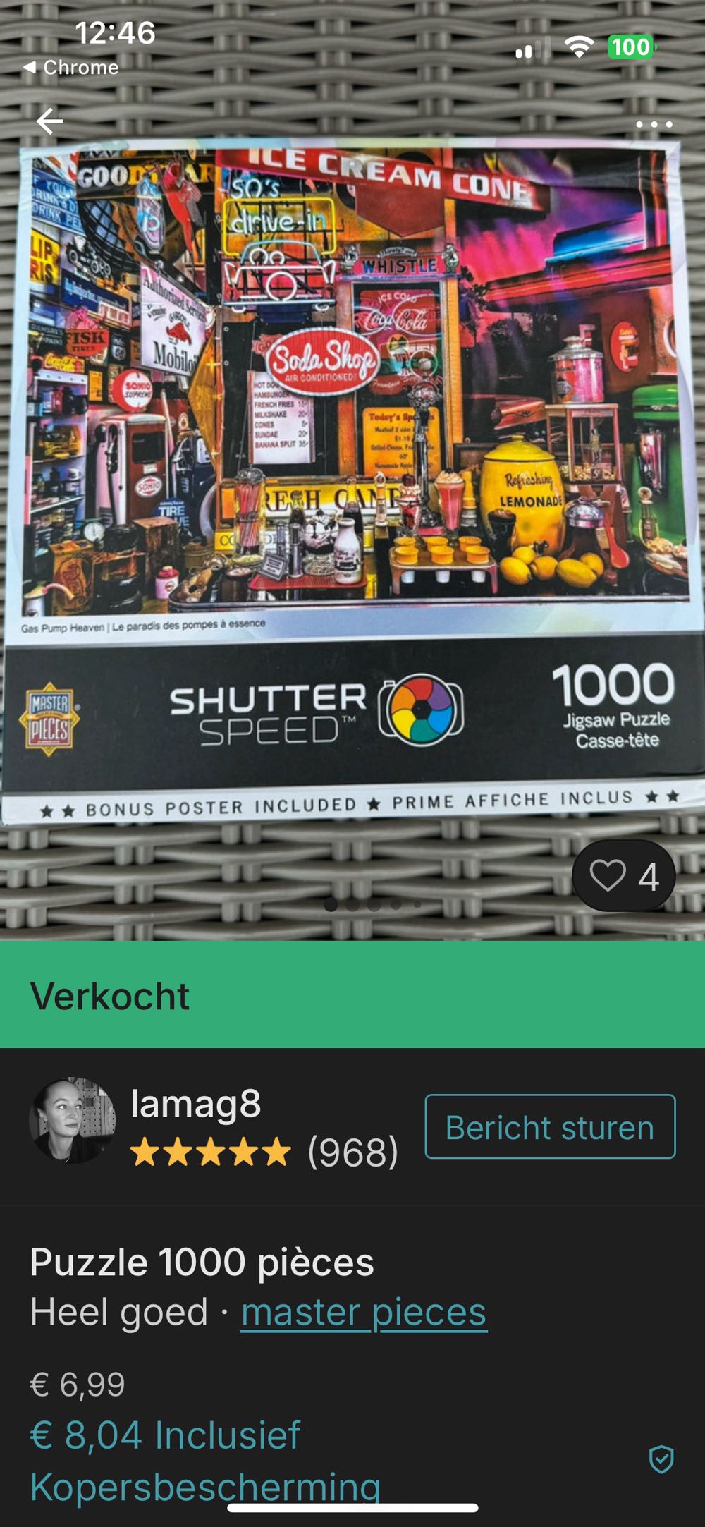 Gas Pump Heaven - MasterPieces puzzle collectible [Barcode 705988721793] - Main Image 4