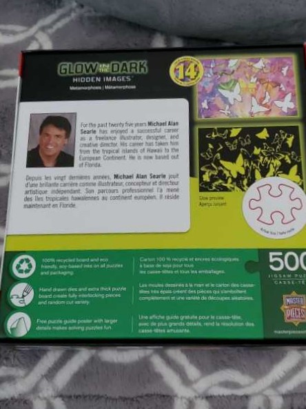 Metamorphosis  - Master Pieces puzzle collectible [Barcode 705988320200] - Main Image 2