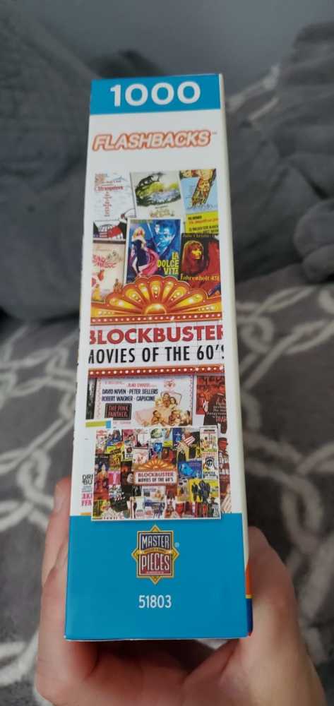 Flashbacks - Movie Posters - Master Pieces puzzle collectible [Barcode 705988721380] - Main Image 3