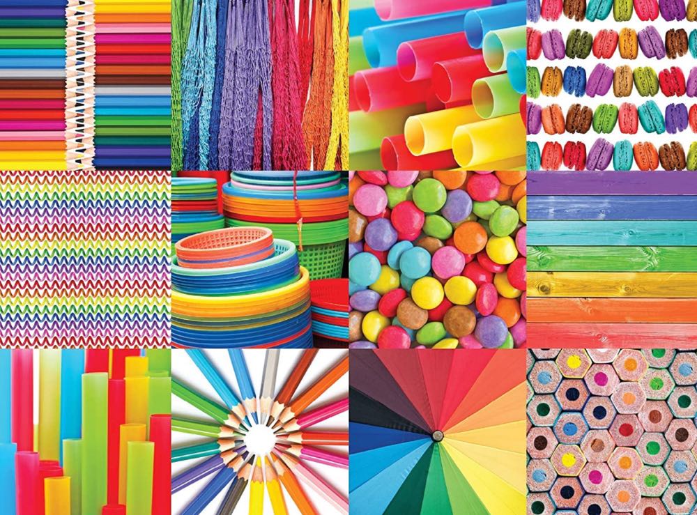 Colorful Collage - Colorcraft puzzle collectible - Main Image 2