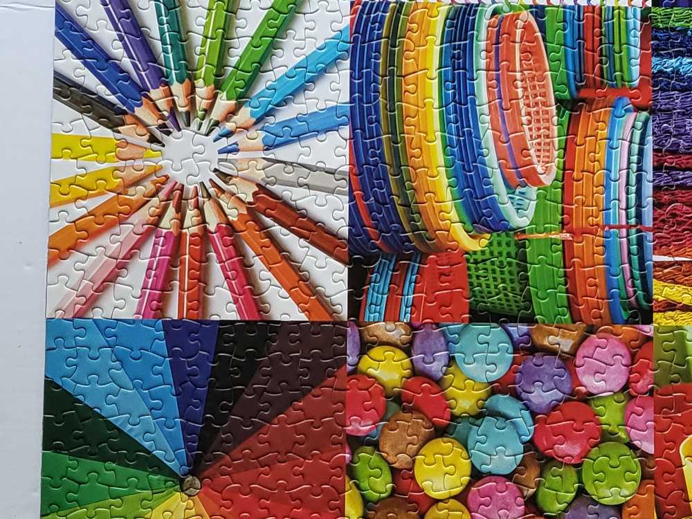 Colorful Collage - Colorcraft puzzle collectible - Main Image 4