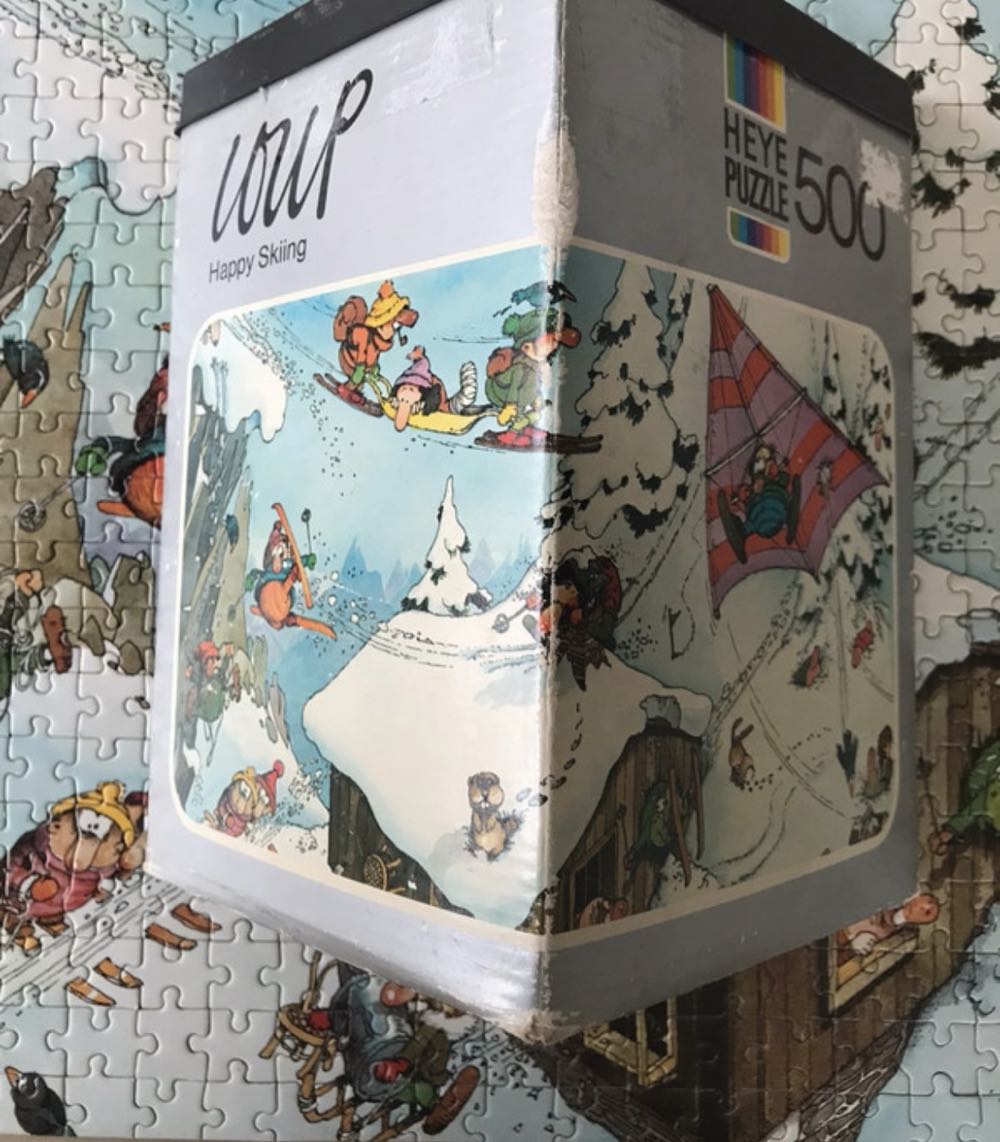 Happy Skiing - HEYE puzzle collectible [Barcode 4001689083168] - Main Image 4