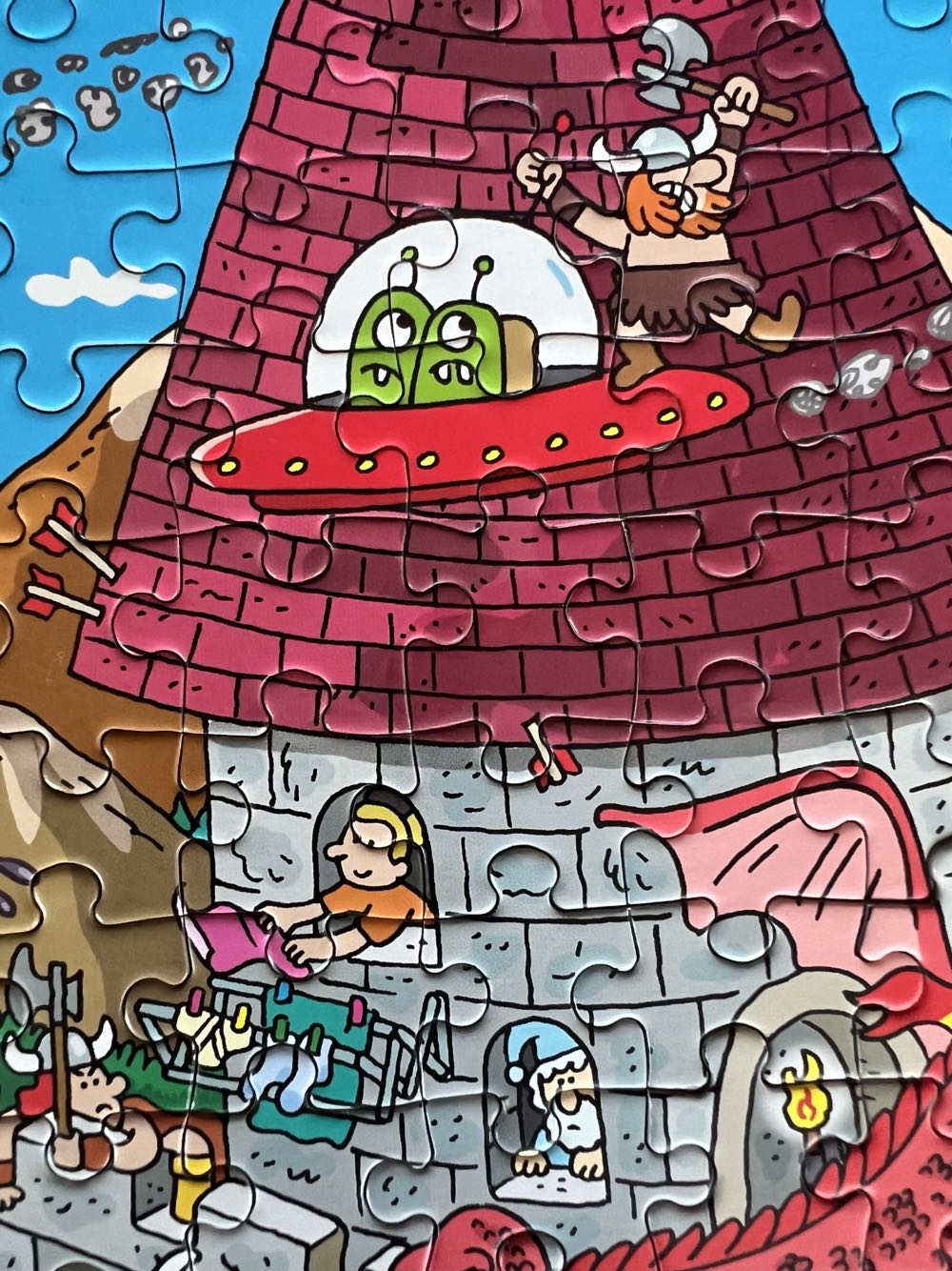 Medieval Madness ✅ - Hallmark puzzle collectible [Barcode 763795593552] - Main Image 3