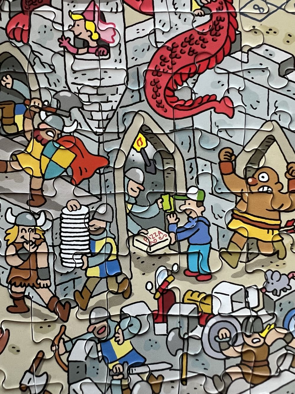 Medieval Madness ✅ - Hallmark puzzle collectible [Barcode 763795593552] - Main Image 4