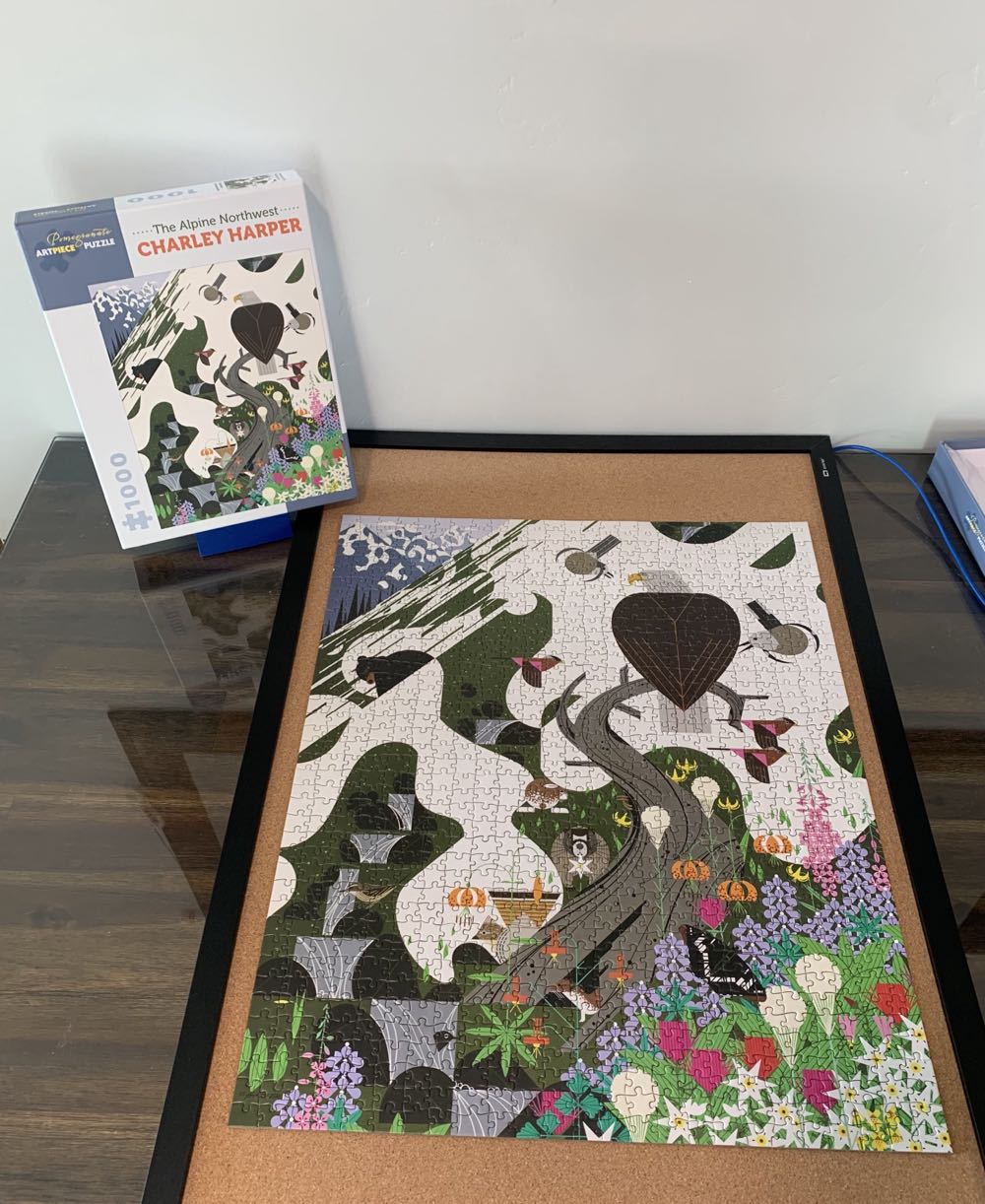 The Alpine Northwest- GONE - Pomegranate puzzle collectible [Barcode 717195245160] - Main Image 2