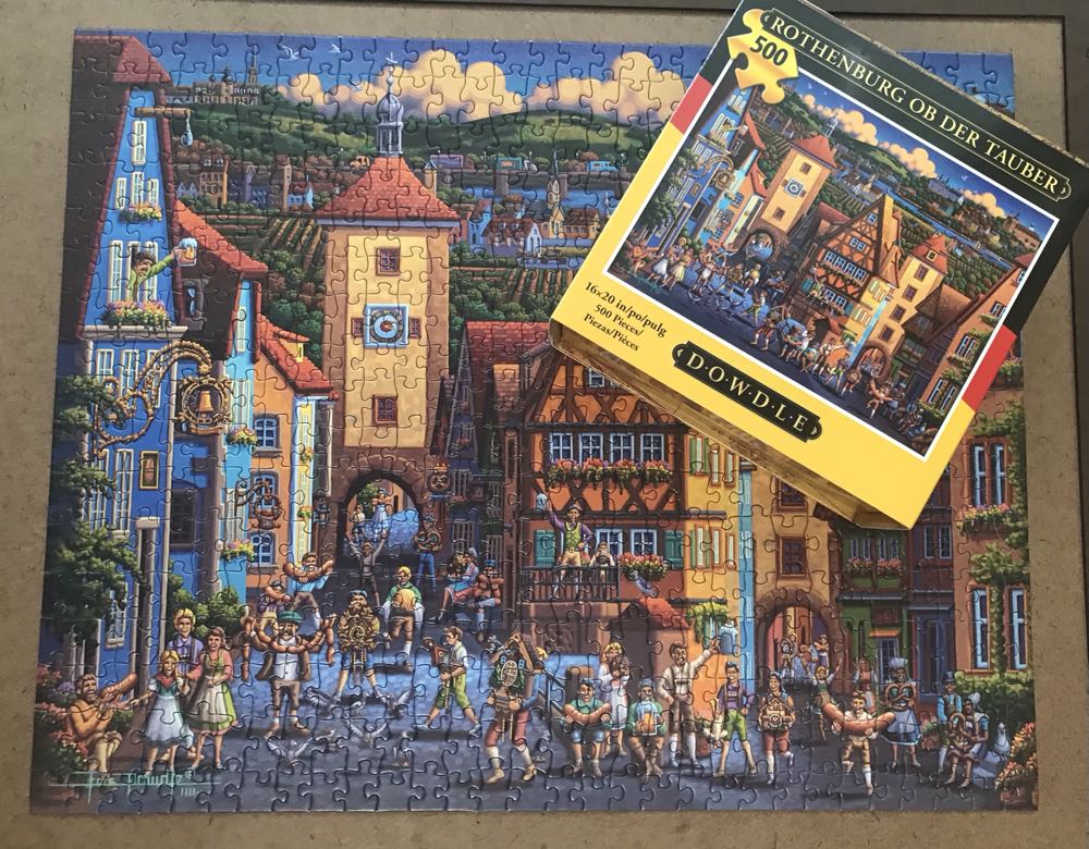 Rothenburg Ob Der Tauber - Keep - Dowdle puzzle collectible [Barcode 671095004695] - Main Image 3