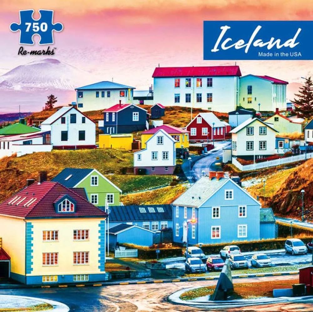 Iceland - Re-marks puzzle collectible [Barcode 681410195472] - Main Image 2