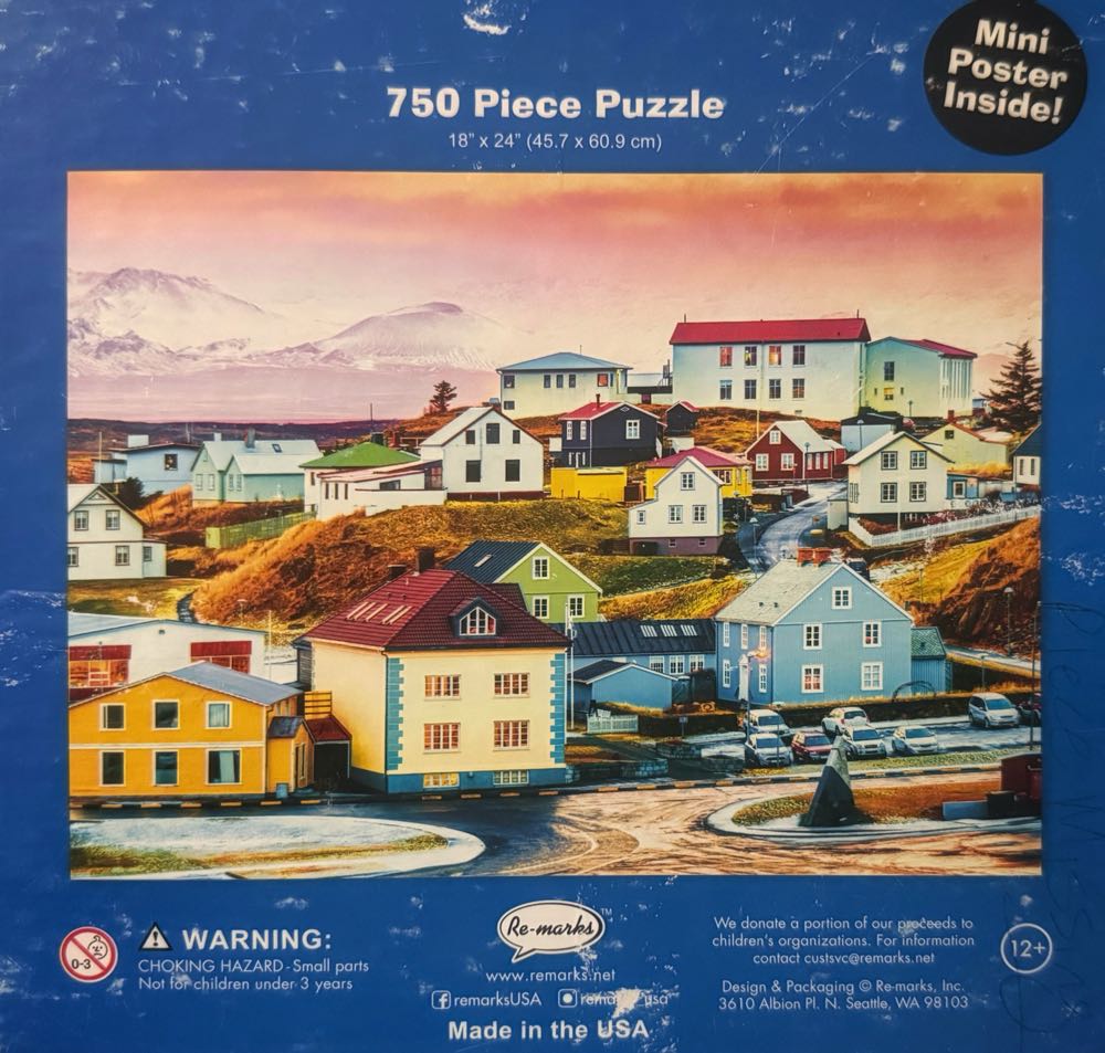 Iceland - Re-marks puzzle collectible [Barcode 681410195472] - Main Image 3