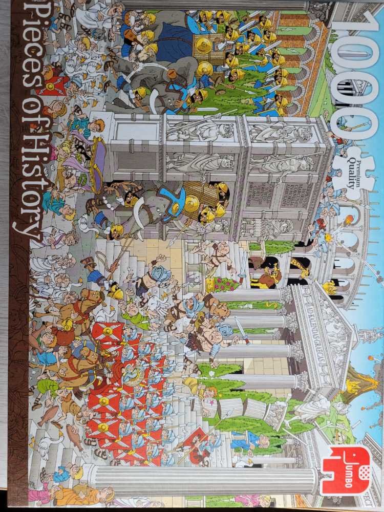 Pieces Of History - Rome - Jumbo puzzle collectible [Barcode 8710126192030] - Main Image 2