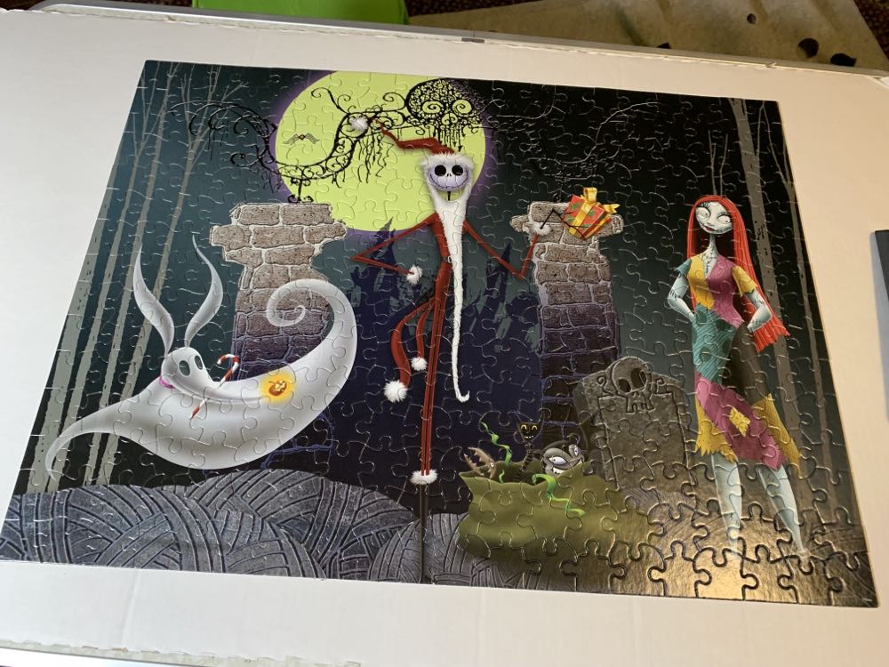 The Nightmare Before Christmas Santa Jack - Ceaco puzzle collectible [Barcode 0021081222419] - Main Image 2