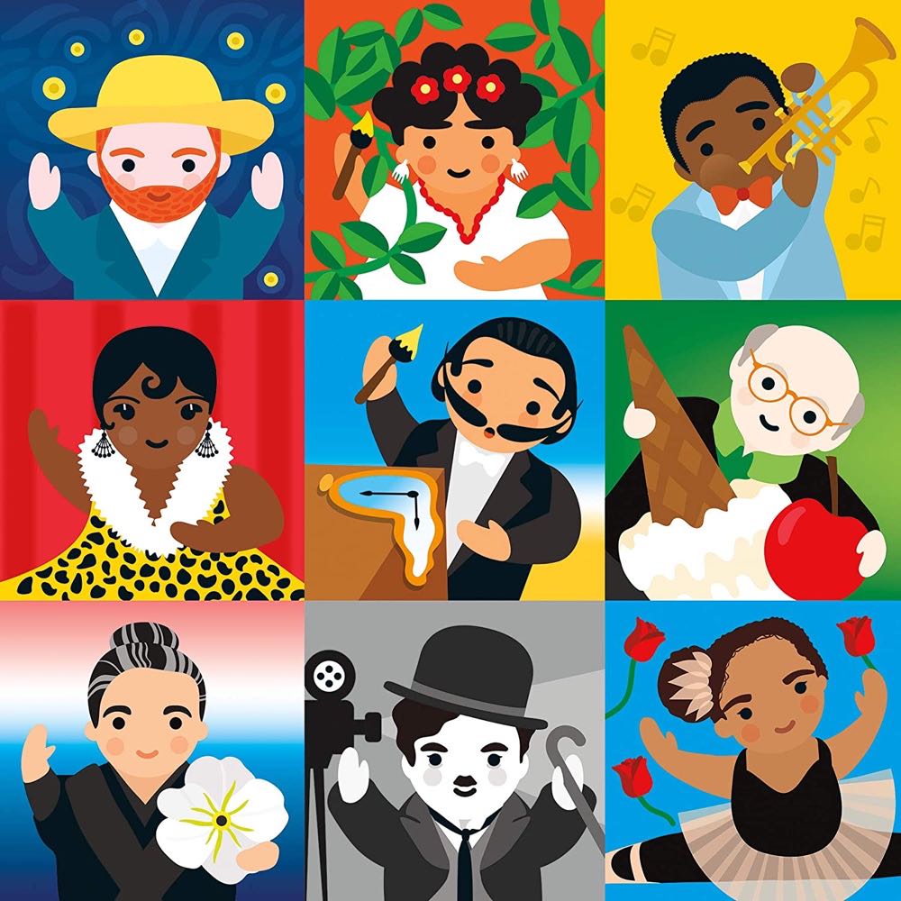 Little Artist - Mudpuppy puzzle collectible [Barcode 9780735362321] - Main Image 2