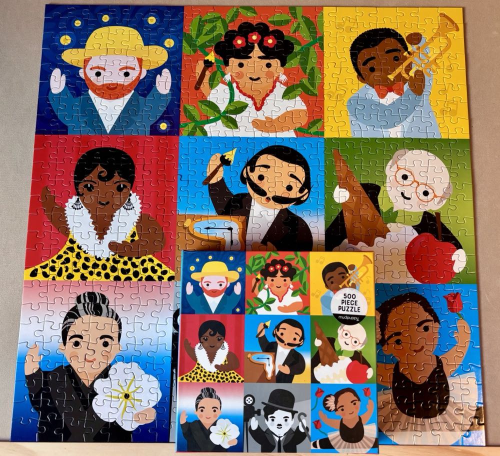 Little Artist - Mudpuppy puzzle collectible [Barcode 9780735362321] - Main Image 3