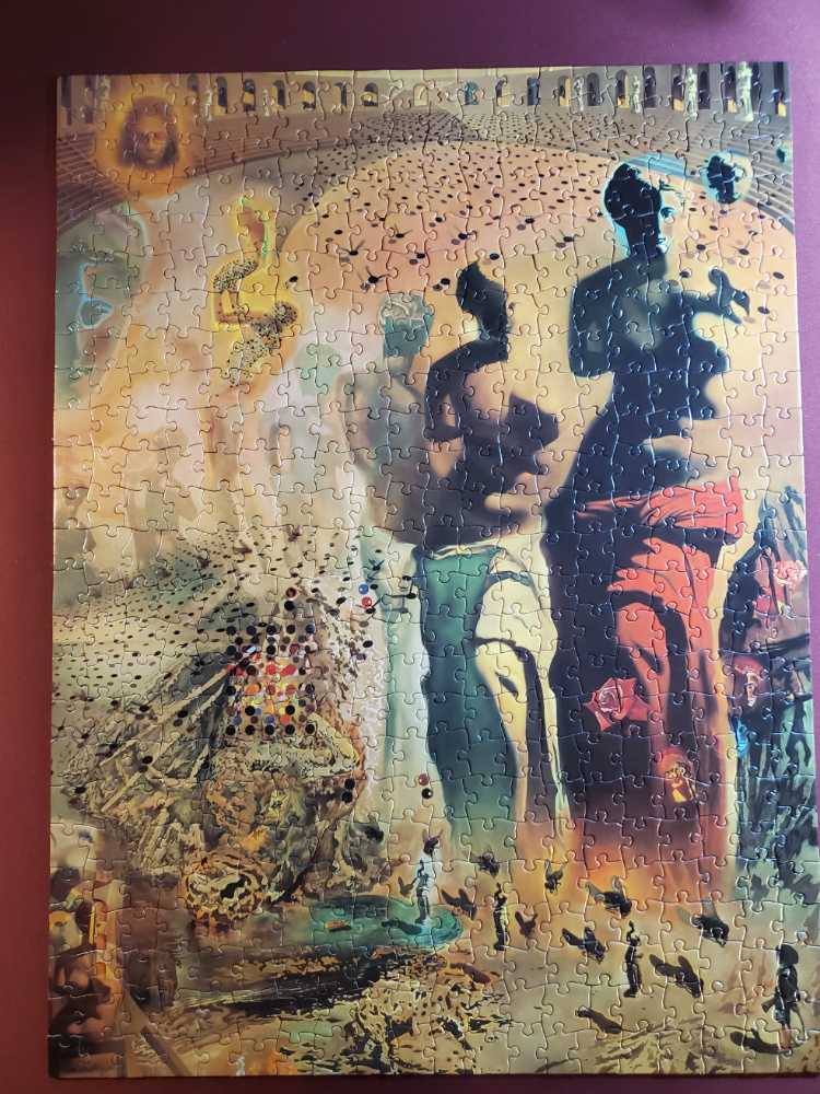 Salvador Dali. Hallucinogenic Toreador. Complete - Puzzles Plus puzzle collectible - Main Image 2