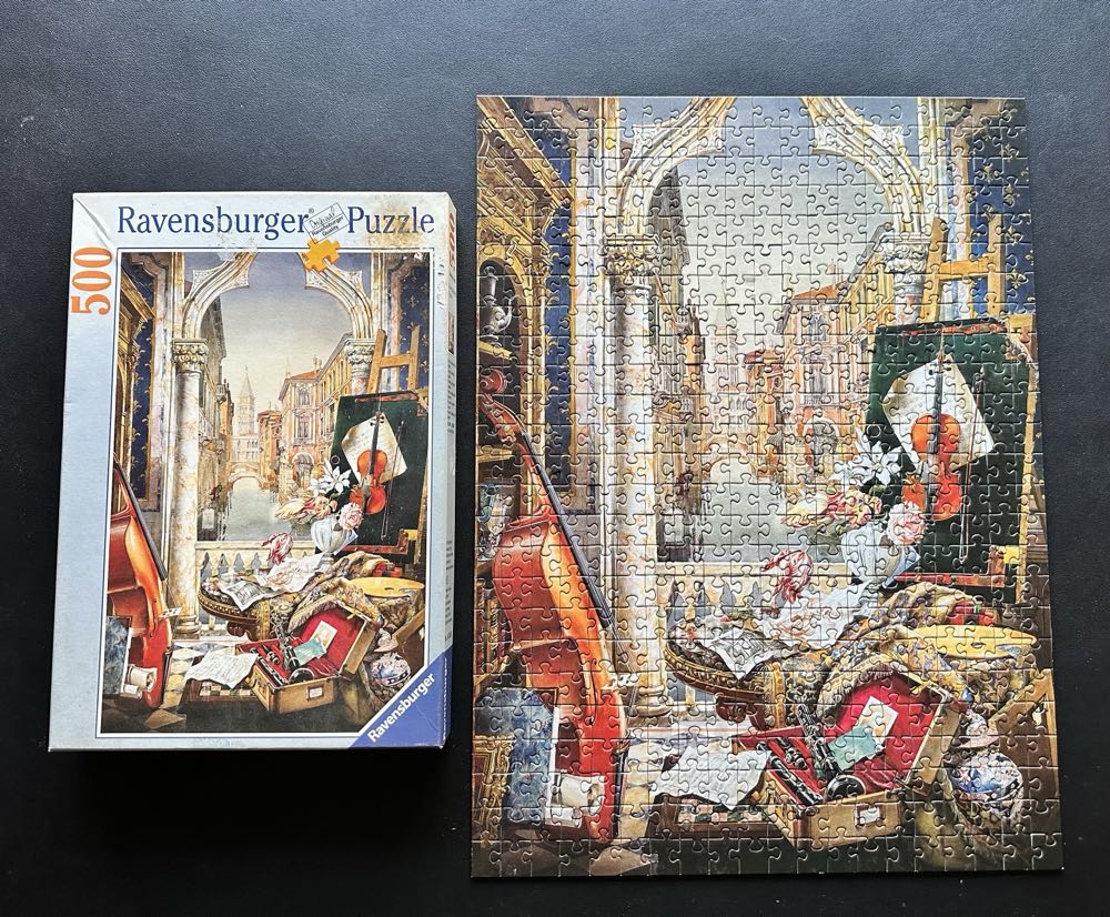 Venice, Windows Of The World - Ravensburger France puzzle collectible [Barcode 4005556142651] - Main Image 4