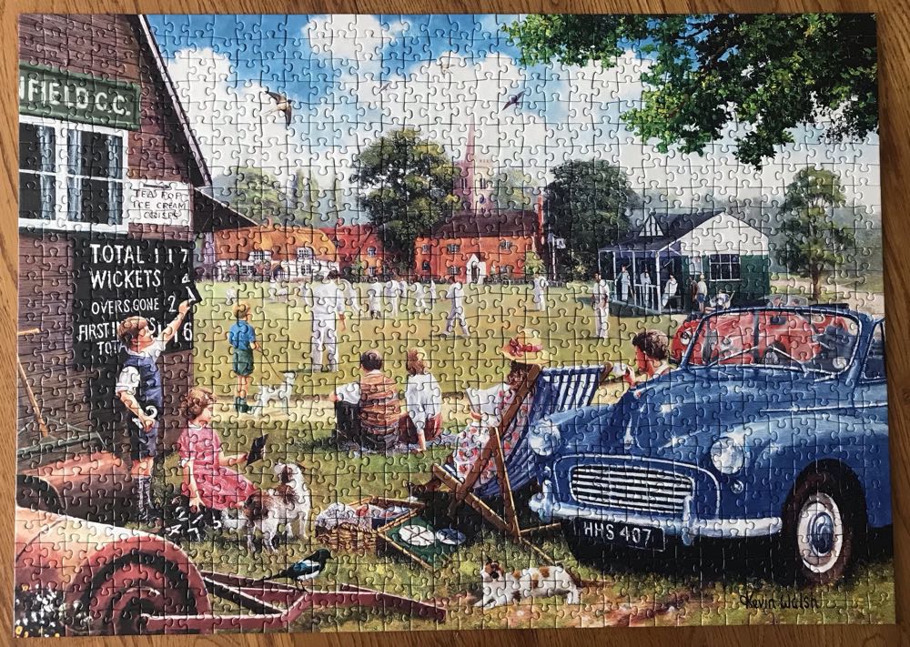 The Scoreboard End (verkocht) - Ravensburger puzzle collectible [Barcode 4005556164851] - Main Image 2