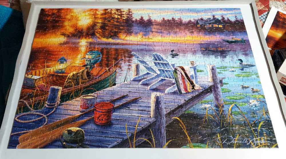 Morning Magic - Buffalo puzzle collectible [Barcode 079346037476] - Main Image 2