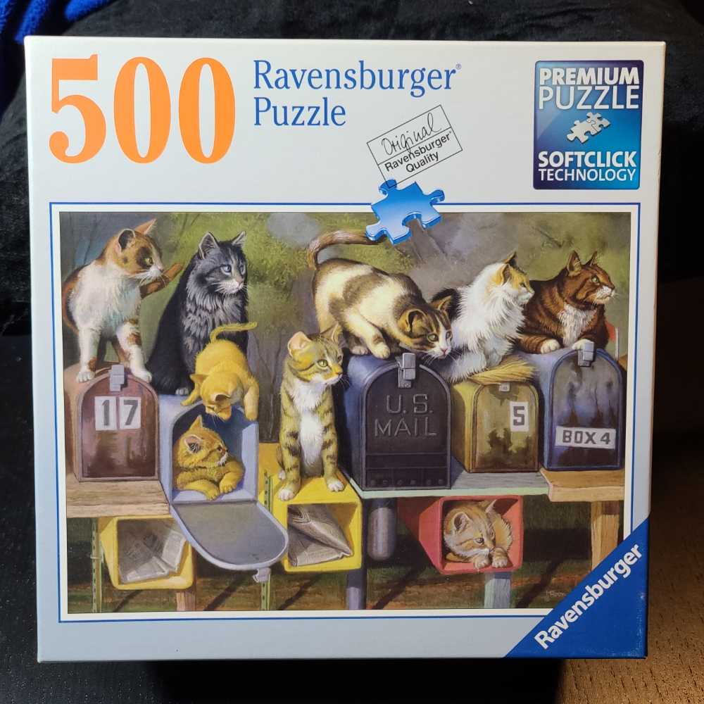 Cat’s Got Mail - Ravensburger puzzle collectible - Main Image 4