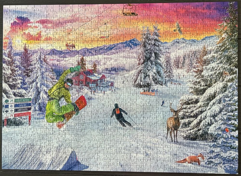 Mountains Are Calling - Ravensburger puzzle collectible [Barcode 4005556824694] - Main Image 2