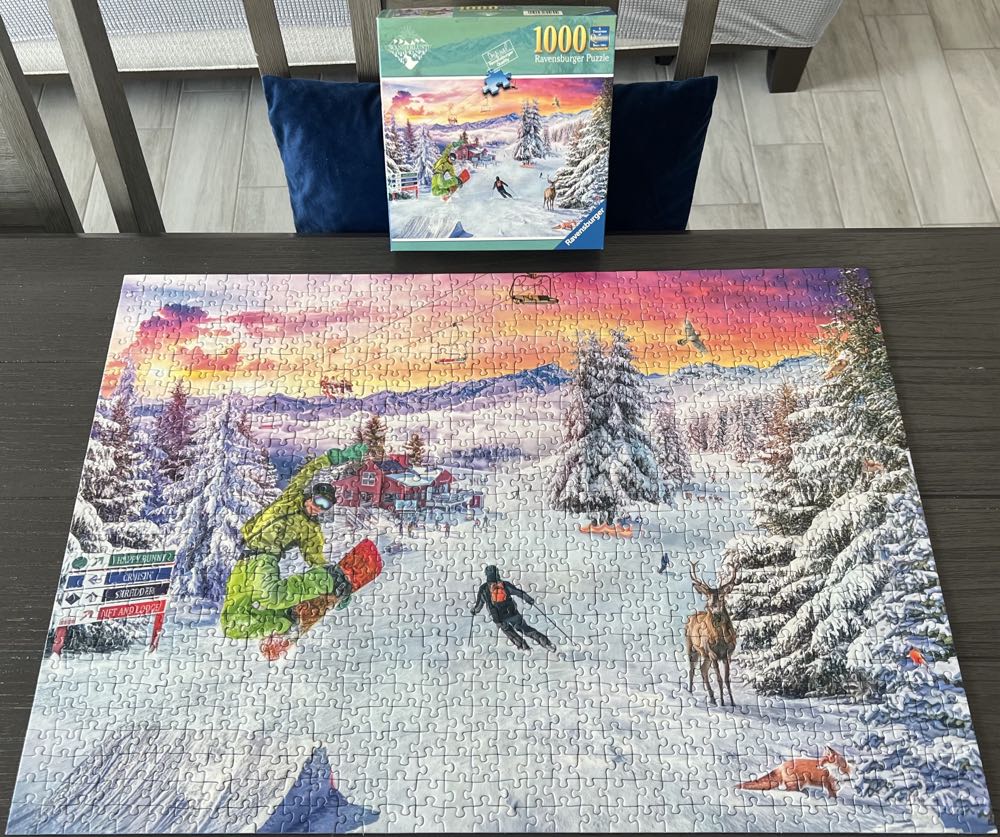 Mountains Are Calling - Ravensburger puzzle collectible [Barcode 4005556824694] - Main Image 3