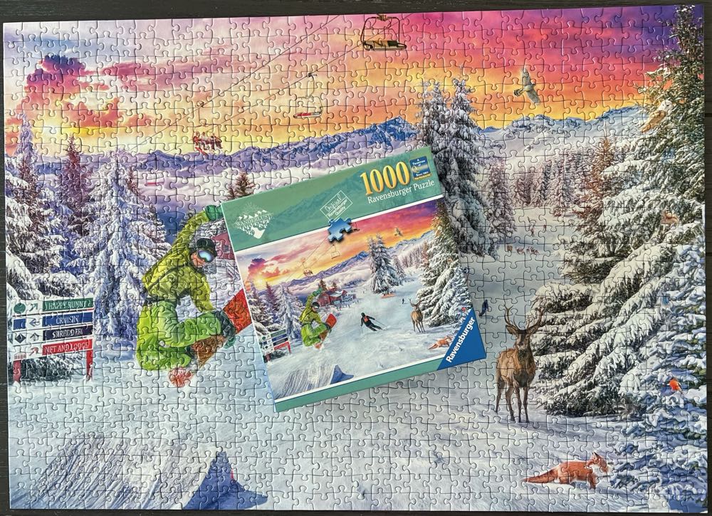 Mountains Are Calling - Ravensburger puzzle collectible [Barcode 4005556824694] - Main Image 4