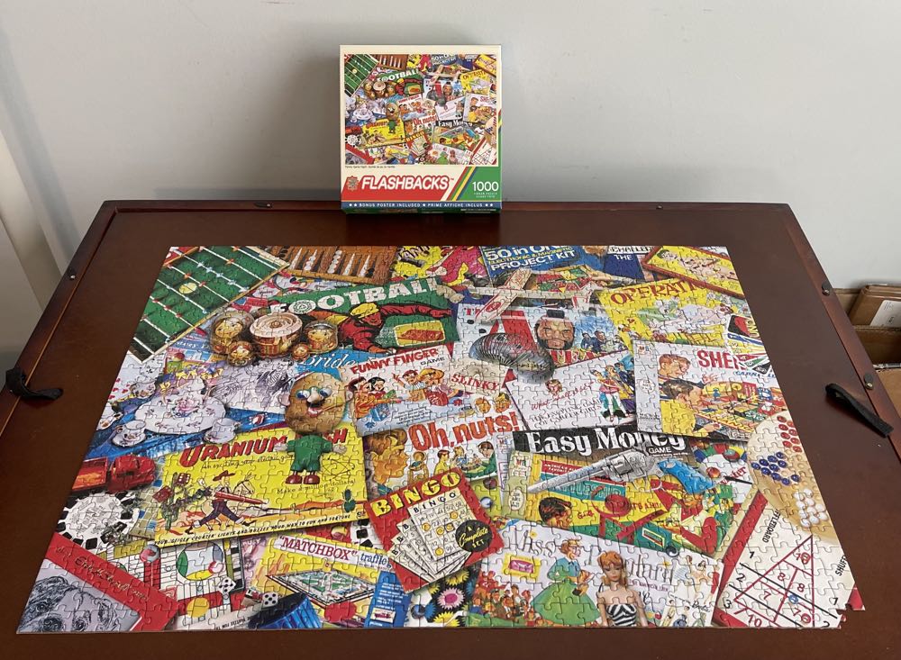 Family Game Night  - MasterPieces puzzle collectible [Barcode 705988721397] - Main Image 4