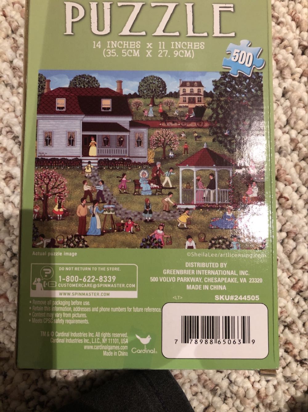 New Heritage - Cardinal puzzle collectible [Barcode 778988650639] - Main Image 2