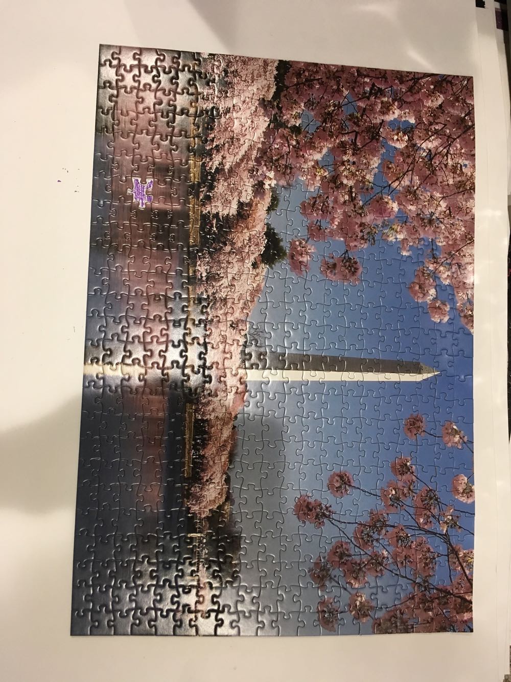 Cherry Blossoms Dbl - Pigment & Hue puzzle collectible [Barcode 653370011062] - Main Image 2
