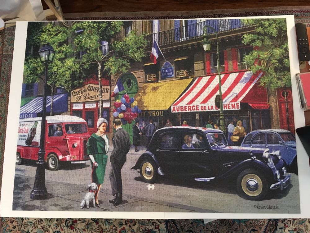 Streets Of Paris - Master Pieces puzzle collectible - Main Image 2