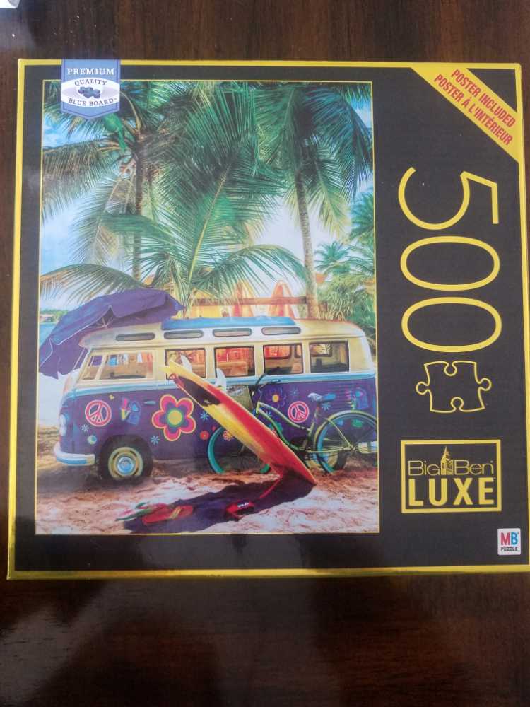 Caribbean Island Surf Mood(traded) - MB Puzzle puzzle collectible [Barcode 778988332344] - Main Image 1