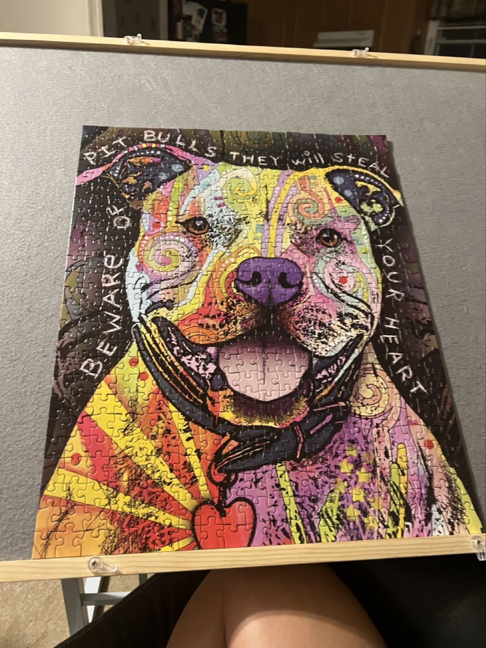 Beware Pit Bull - Aquarius puzzle collectible [Barcode 840391120518] - Main Image 2