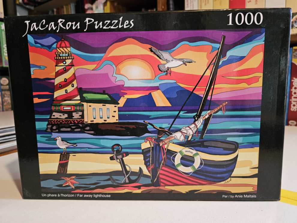 Far Away Lighthouse- GONE - JaCaRou puzzle collectible [Barcode 034966226907] - Main Image 2