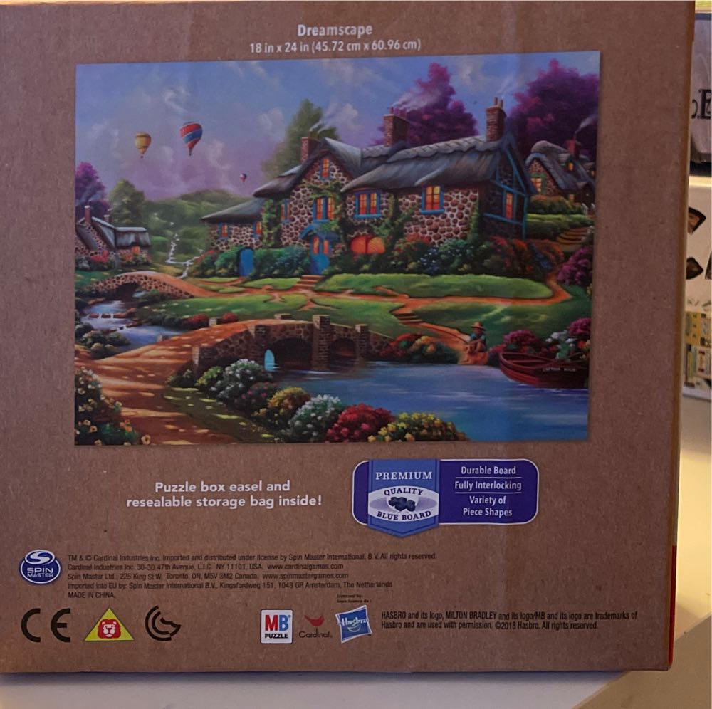 Dreamscape - Milton Bradley Puzzles puzzle collectible [Barcode 778988184295] - Main Image 2