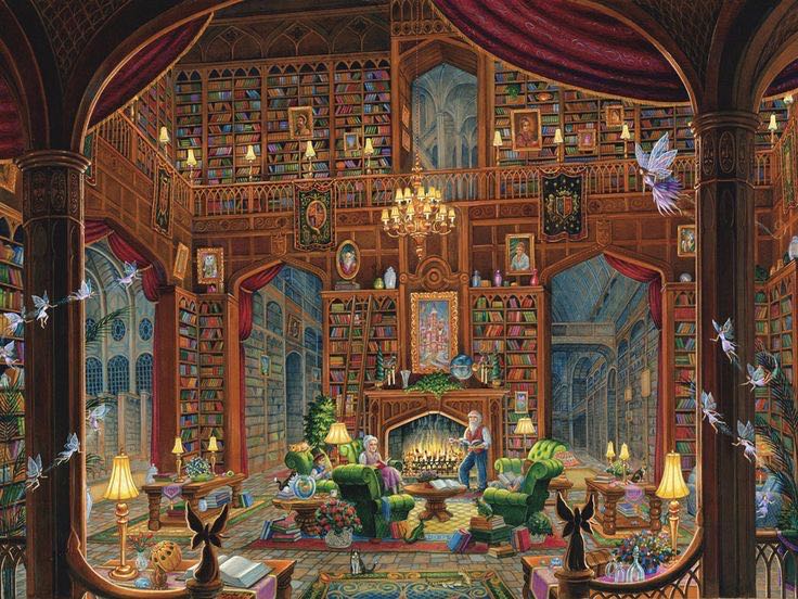 Sanctuary of Knowledge - Ravensburger puzzle collectible [Barcode 4005556135189] - Main Image 2
