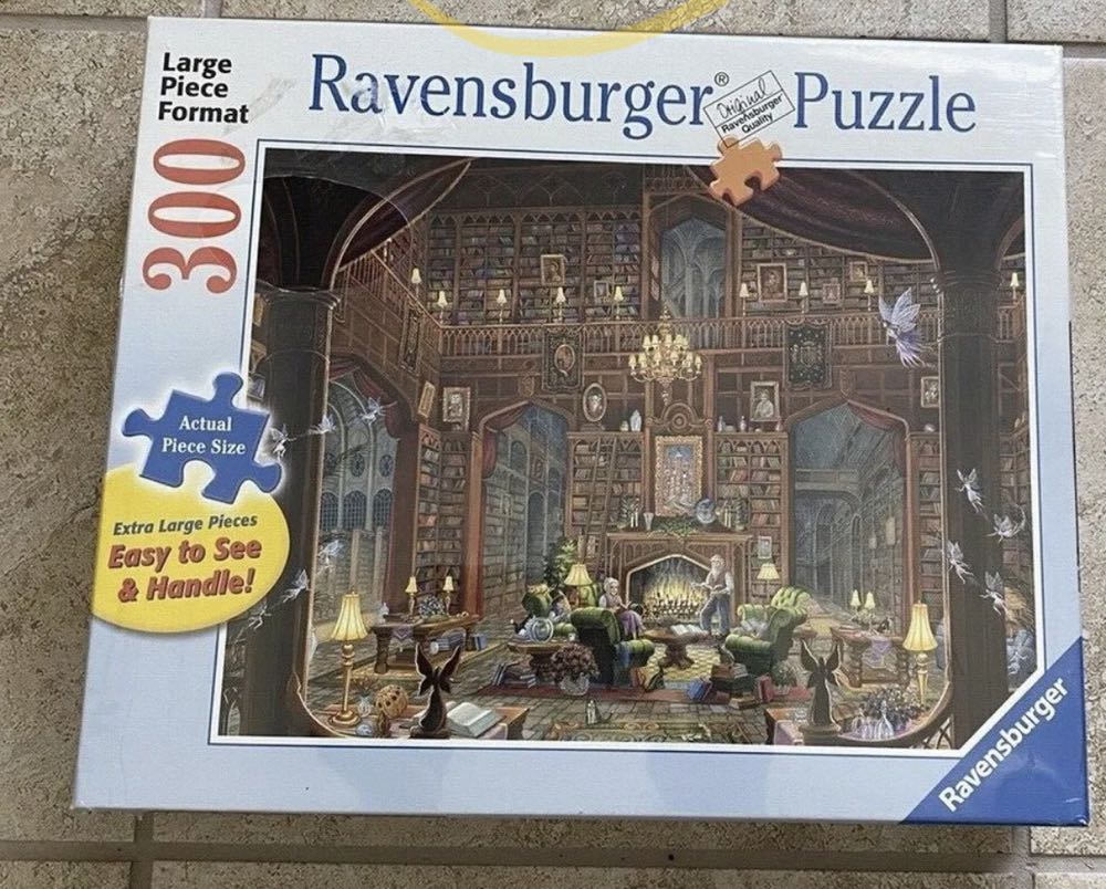 Sanctuary of Knowledge - Ravensburger puzzle collectible [Barcode 4005556135189] - Main Image 4