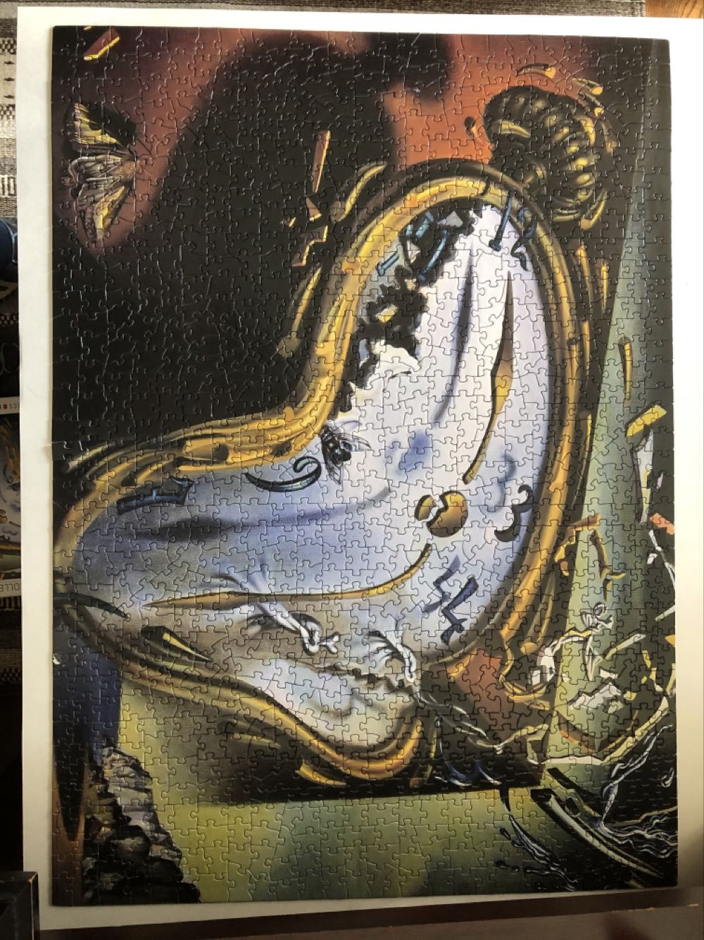 Soft Watch At The Moment Of It’s First Explosion - Eurographics puzzle collectible [Barcode 628136608428] - Main Image 2