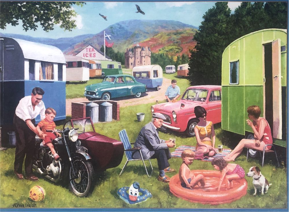 Caravan Outings - Gibsons 🇬🇧 puzzle collectible [Barcode 5012269050578] - Main Image 2