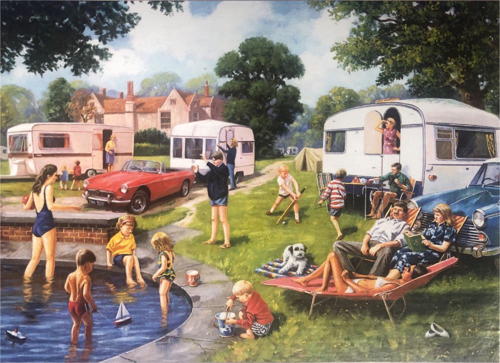 Caravan Outings - Gibsons 🇬🇧 puzzle collectible [Barcode 5012269050578] - Main Image 3
