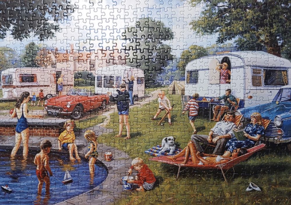 Caravan Outings - Gibsons 🇬🇧 puzzle collectible [Barcode 5012269050578] - Main Image 4