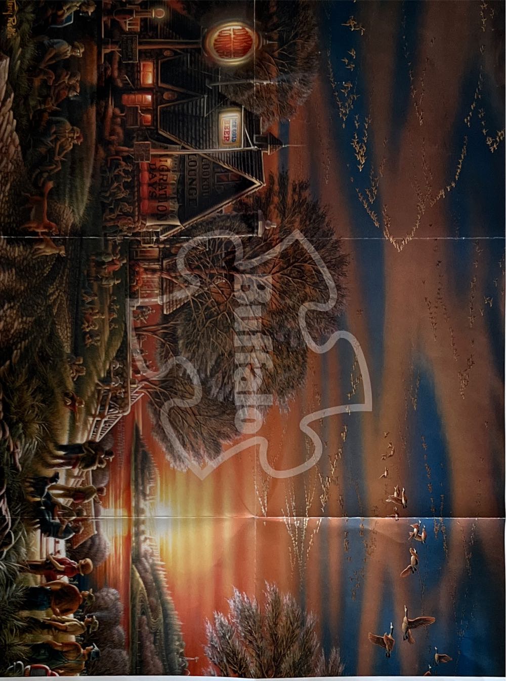 Migration Days - Buffalo puzzle collectible [Barcode 079346115983] - Main Image 2