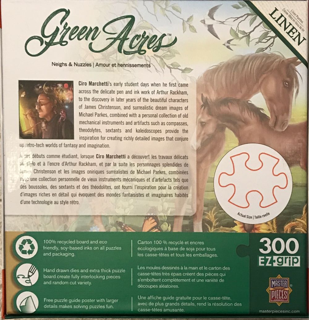 Green Acres - Master Pieces puzzle collectible [Barcode 705988318498] - Main Image 2