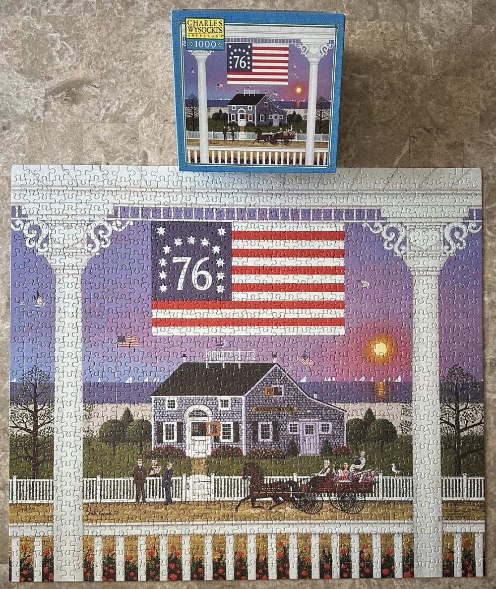 Nantucket 4th Of July - MB Puzzle puzzle collectible [Barcode 032244046797] - Main Image 2