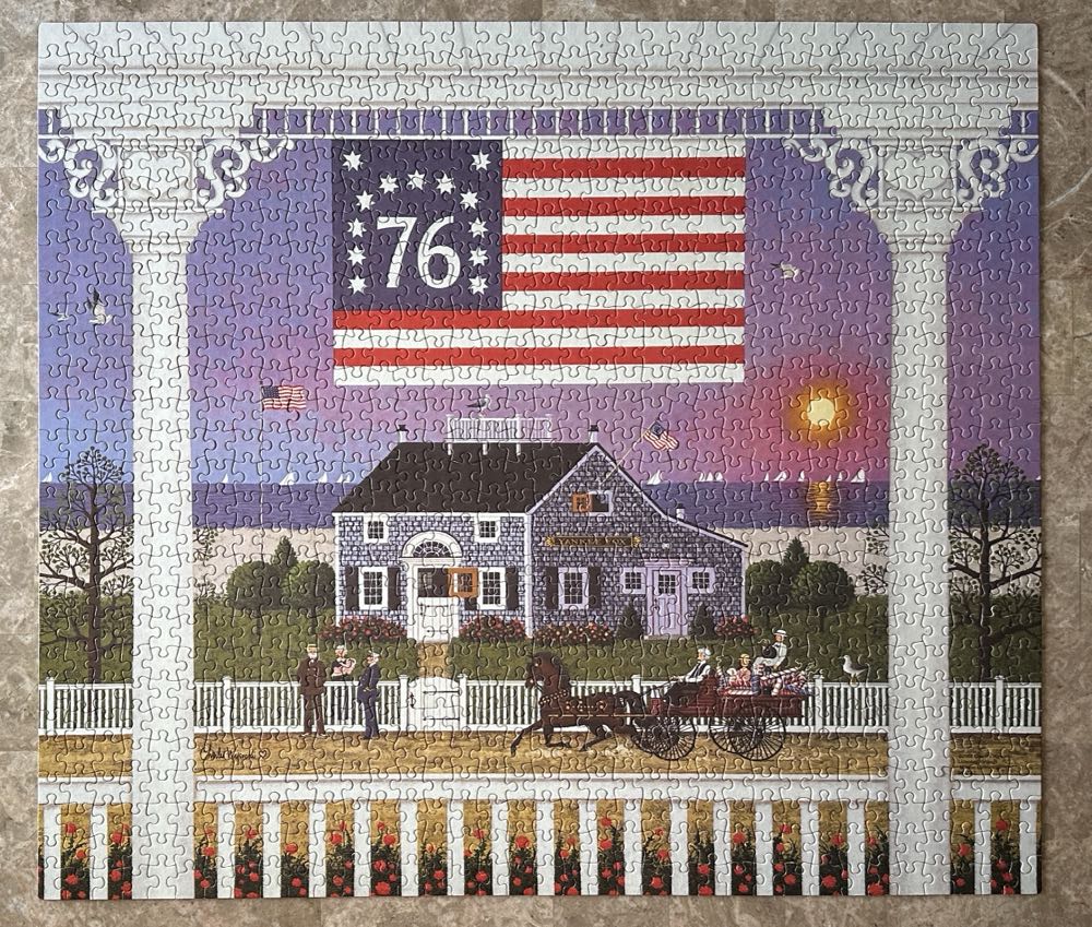 Nantucket 4th Of July - MB Puzzle puzzle collectible [Barcode 032244046797] - Main Image 3