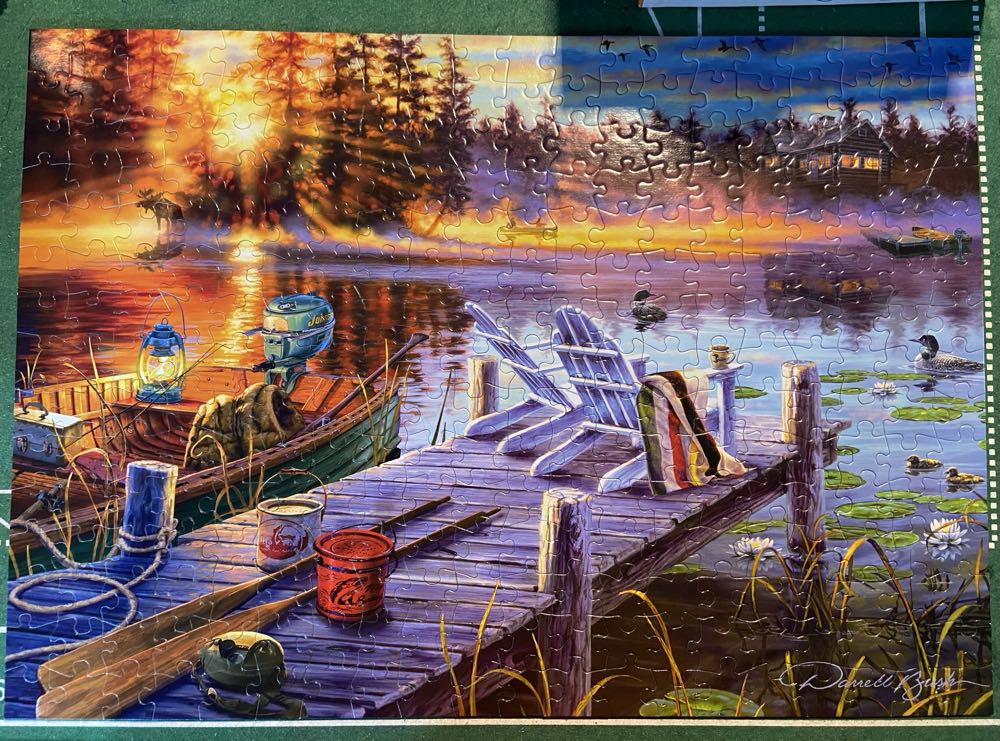 Morning Magic - Buffalo puzzle collectible [Barcode 079346025732] - Main Image 2