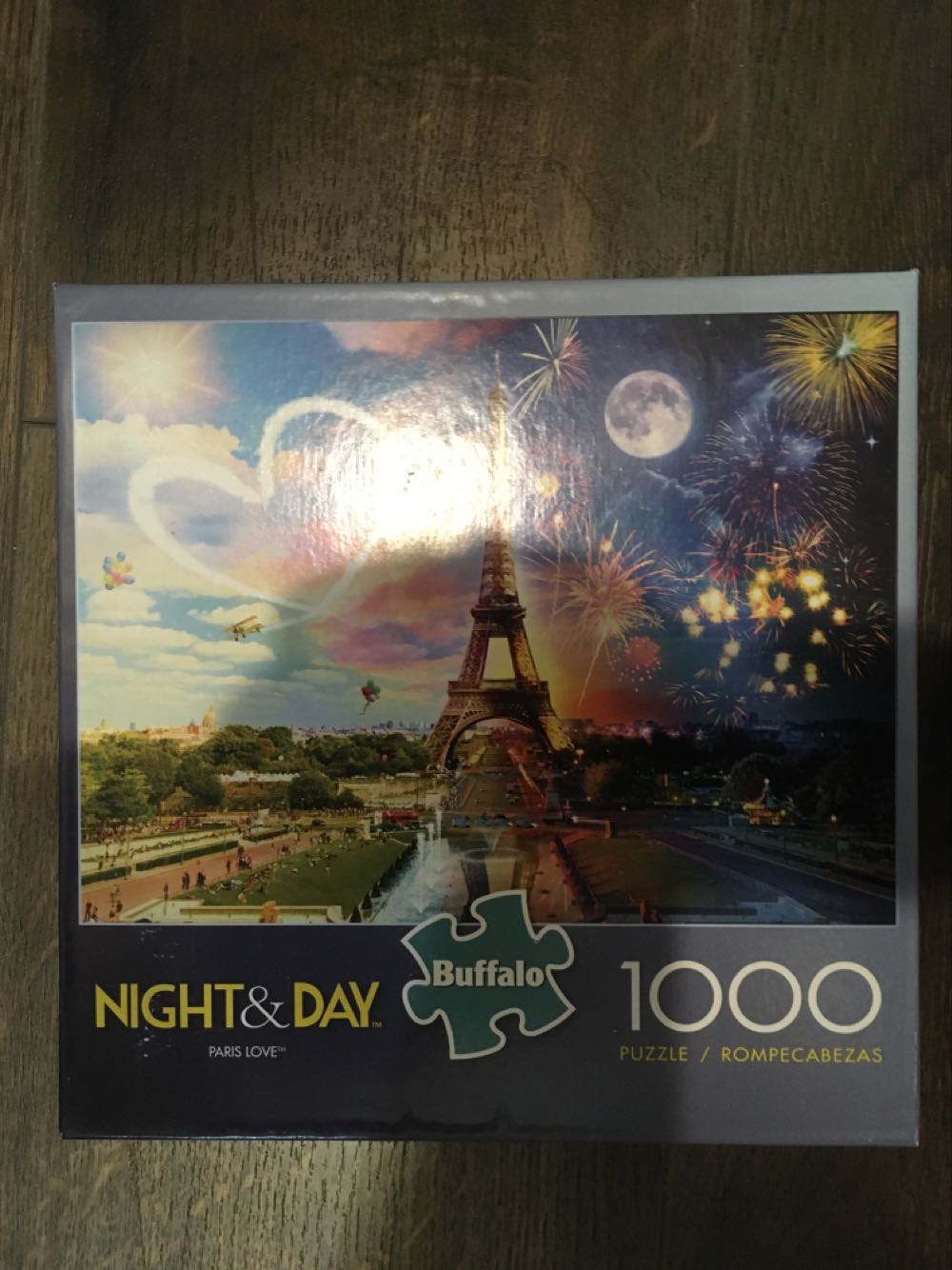 Buffalo Games Night & Day: Paris Love Jigsaw Puzzle ... Target  puzzle collectible [Barcode 079346997121] - Main Image 2