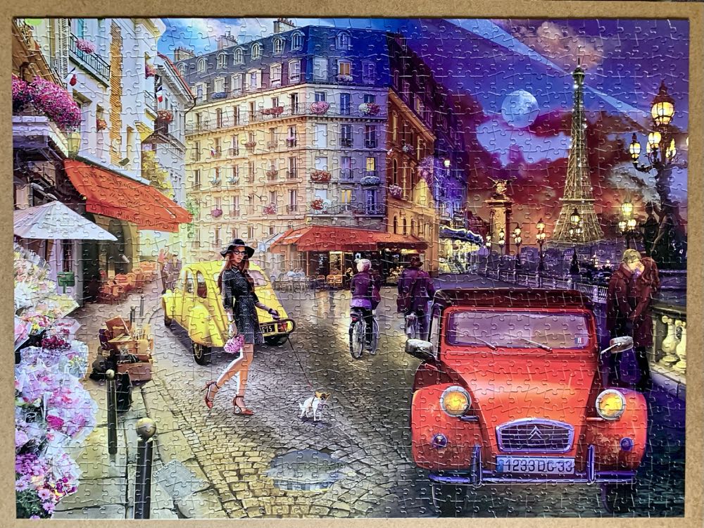 A Stroll In Paris - Buffalo Games puzzle collectible [Barcode 079346996117] - Main Image 2