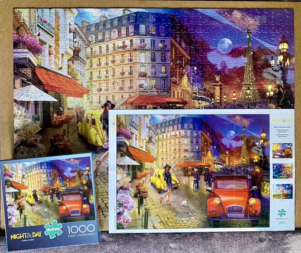 A Stroll In Paris - Buffalo Games puzzle collectible [Barcode 079346996117] - Main Image 3