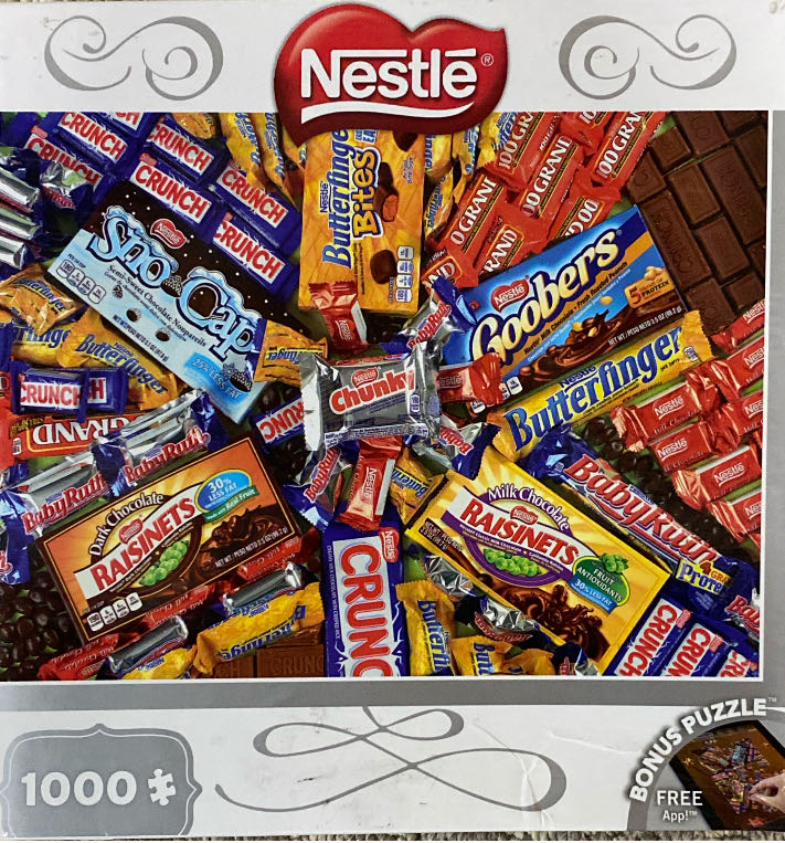 Nestle Candy Bars - Master Pieces puzzle collectible [Barcode 705988715044] - Main Image 2