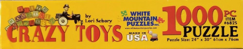 Crazy Toys - White Mountain Puzzles puzzle collectible [Barcode 724819252633] - Main Image 4
